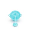 Παιδικό ποτήρι με καλαμάκι Munchkin Tip & Sip Tall 296ml Μπλε