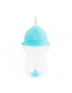 Παιδικό ποτήρι με καλαμάκι Munchkin Tip & Sip Tall 296ml Μπλε