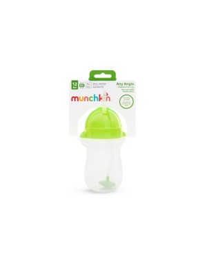 Παιδικό ποτήρι με καλαμάκι Munchkin Tip & Sip Tall 296ml