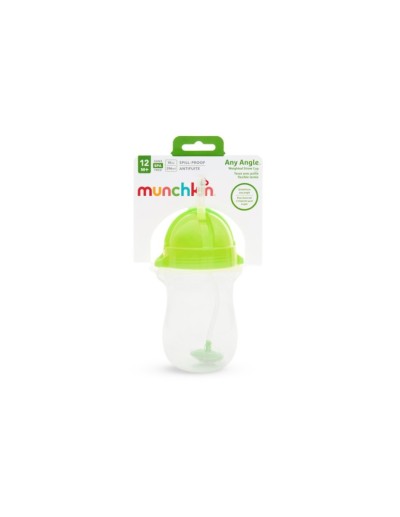 Παιδικό ποτήρι με καλαμάκι Munchkin Tip & Sip Tall 296ml