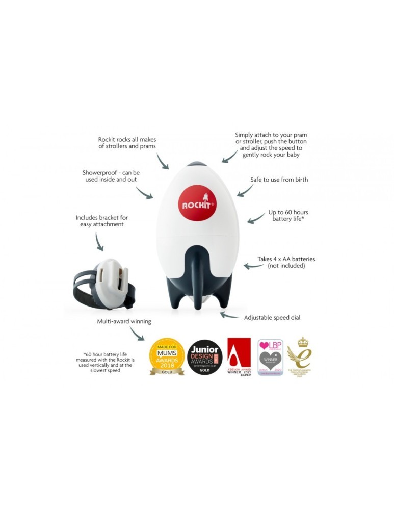 Rockit rocker συσκευή δόνησης για καρότσια