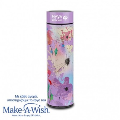 ΘΕΡΜΟΣ ΑΝΟΞΕΙΔΩΤΟ ΜΕ ΦΙΛΤΡΟ & ΕΝΔΕΙΞΗ ΘΕΡΜΟΚΡΑΣΙΑΣ WE CARE ΛΙΛΑ 500ml