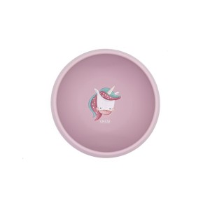 UNICORN μπολ σιλικόνης LFGB με αντιολισθητική βεντούζα