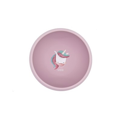 UNICORN μπολ σιλικόνης LFGB με αντιολισθητική βεντούζα