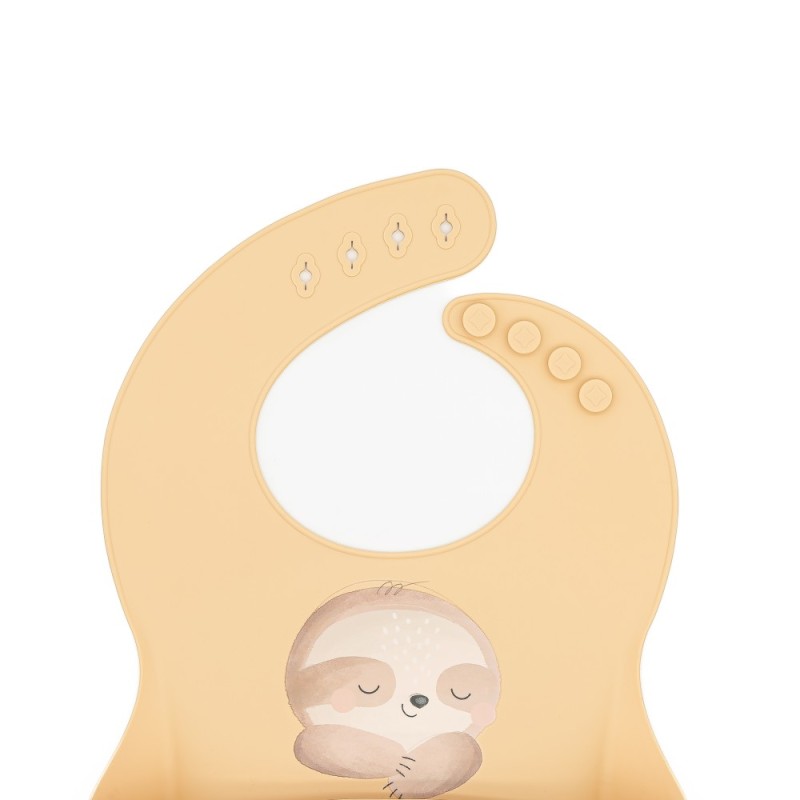 SLOTH σαλιάρα σιλικόνης LFGB SLOTH σαλιάρα σιλικόνης LFGB