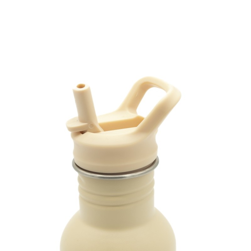 SLOTH ανοξείδωτο μπουκάλι με καλαμάκι 500ml