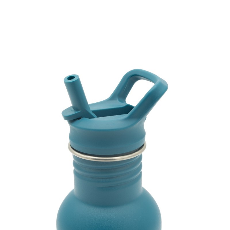 ELEPHANT ανοξείδωτο μπουκάλι με καλαμάκι 500ml