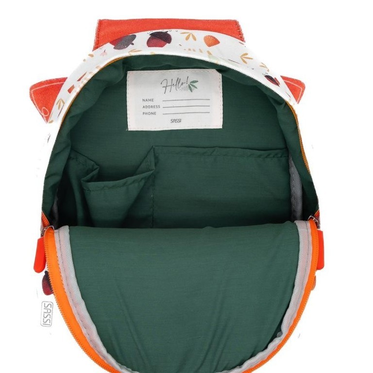 Crunchy The Fox  παιδικό backpack Mini A5