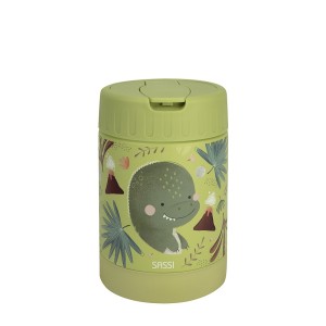 Sassi θερμός φαγητού 350ml  cracky th dinosaur
