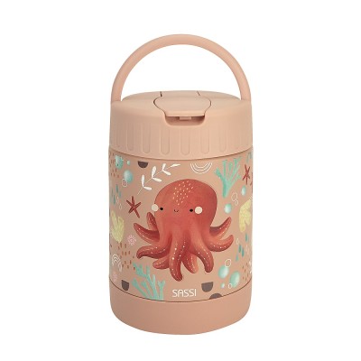 Sassi θερμός φαγητού 350ml Zlurpy thw Octopus