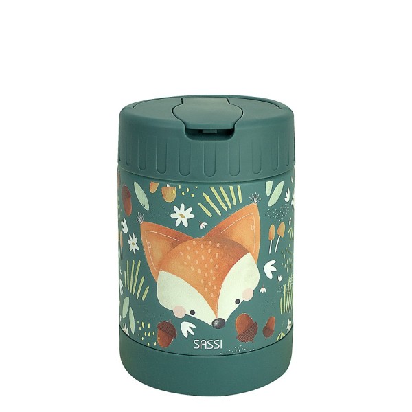 Sassi θερμός φαγητού 350ml Crunchy thw fox
