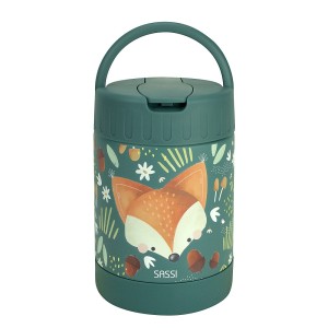Sassi θερμός φαγητού 350ml Crunchy thw fox