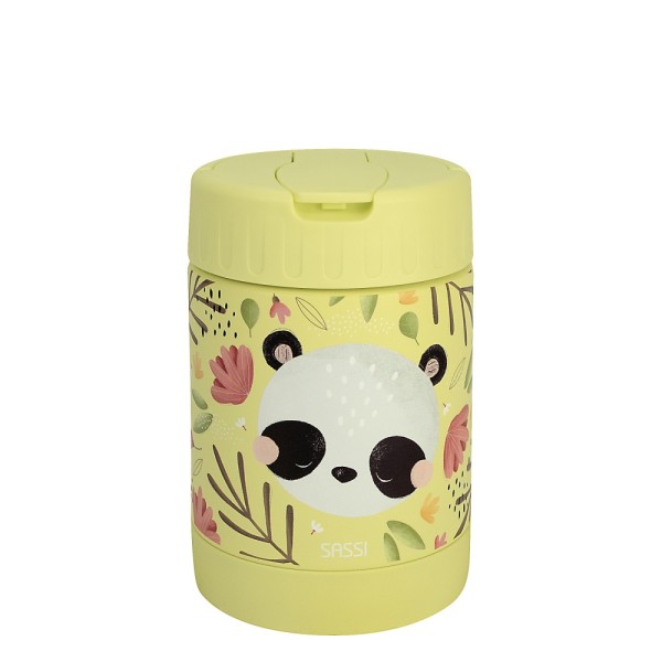 Sassi θερμός φαγητού 350ml panda