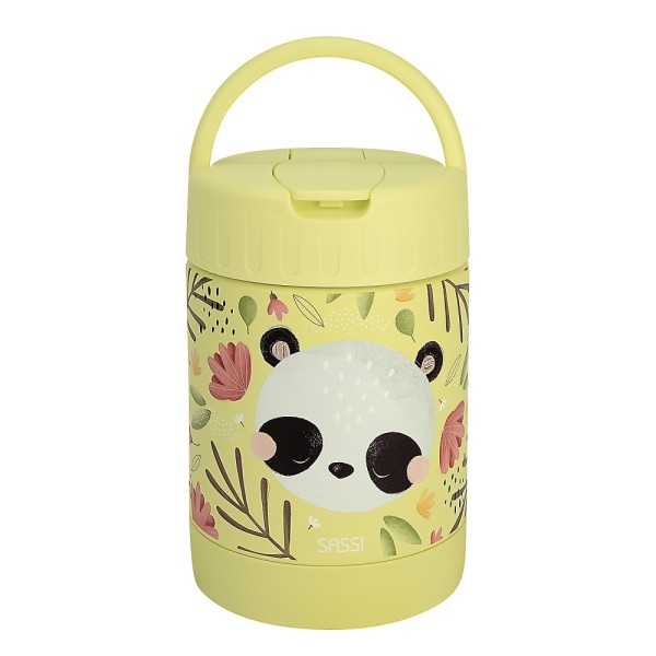 Sassi θερμός φαγητού 350ml panda