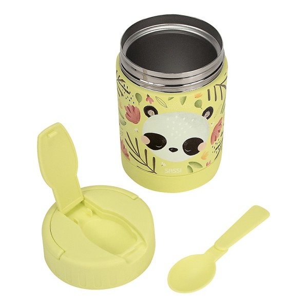 Sassi θερμός φαγητού 350ml panda