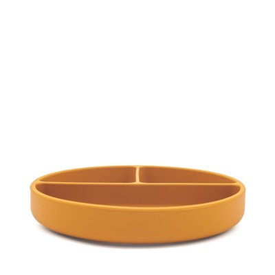 Sassi πιάτο σιλικόνης LFGB με χωρίσματα Baby led weaning Chompy The Lion Sassi πιάτο σιλικόνης LFGB με χωρίσματα Baby led weaning Chompy The Lion