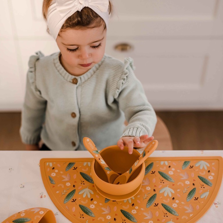 Sassi μπολ σιλικόνης LFGB με αντιολισθητική βεντούζα  chompy the lion