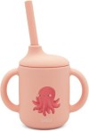 Sassi κύπελλο σιλικόνης LFGB με καλαμάκι Slurpy the Octopus