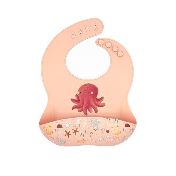 Sassi σαλιάρα σιλικόνης LFGB Slurpy the Octopus