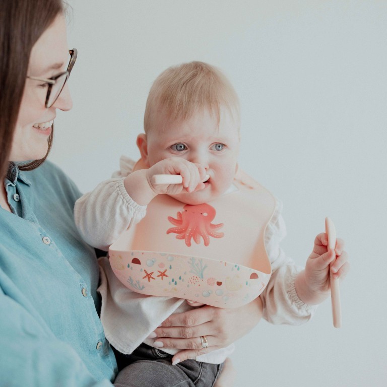 Sassi σαλιάρα σιλικόνης LFGB Slurpy the Octopus