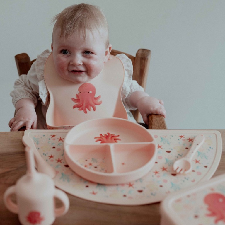 Sassi σαλιάρα σιλικόνης LFGB Slurpy the Octopus