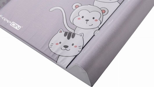 ANIMALS ΑΛΛΑΞΙΕΡΑ ΕΝΙΣΧΥΜΕΝΗ 50x80 CHANGING MAT HARD