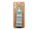 Δοσομετρητης σκόνης γάλακτος Μέντα 0+Μ 4x85ml - Kiokids