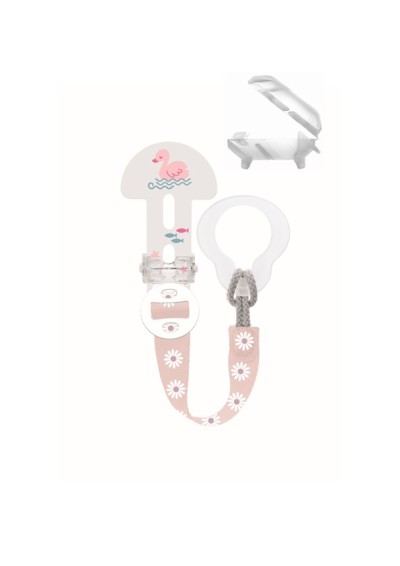 MAM Clip-it! & Cover ΚΟΡΔΕΛΑ ΠΙΠΙΛΑΣ ΜΕ ΚΑΠΑΚΙ 0M+ ΚΟΡΙΤΣΙ