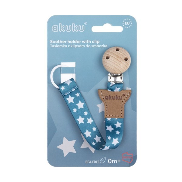 ΚΛΙΠ ΠΙΠΙΛΑΣ BLUE/SILVER STARS