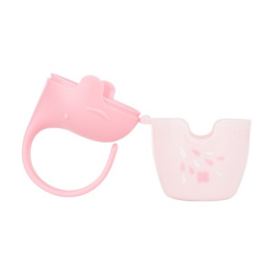 Soother case Elephant Pink