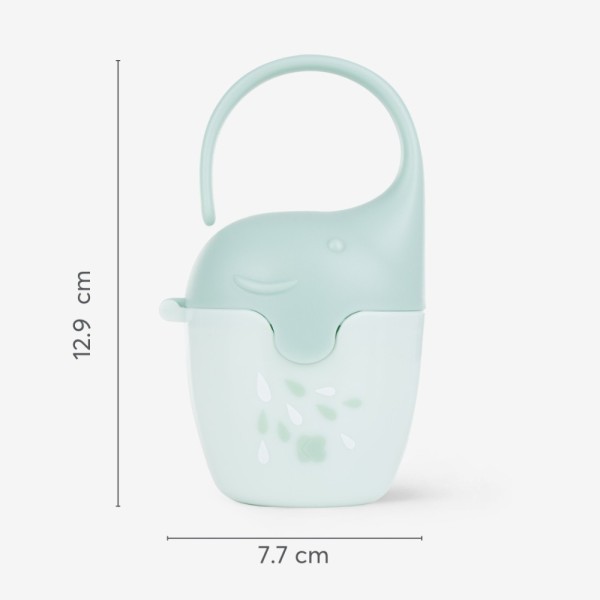 Soother case Elephant Mint