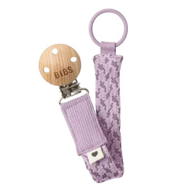 ΚΛΙΠ ΠΙΠΙΛΑΣ BIBS PACI BRAID VIOLET SKY/MAUVE