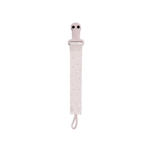 Pacifier clip with ribbon Hedge-hugs pink