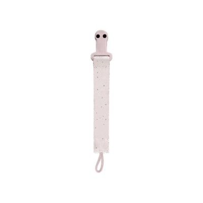 Pacifier clip with ribbon Hedge-hugs pink