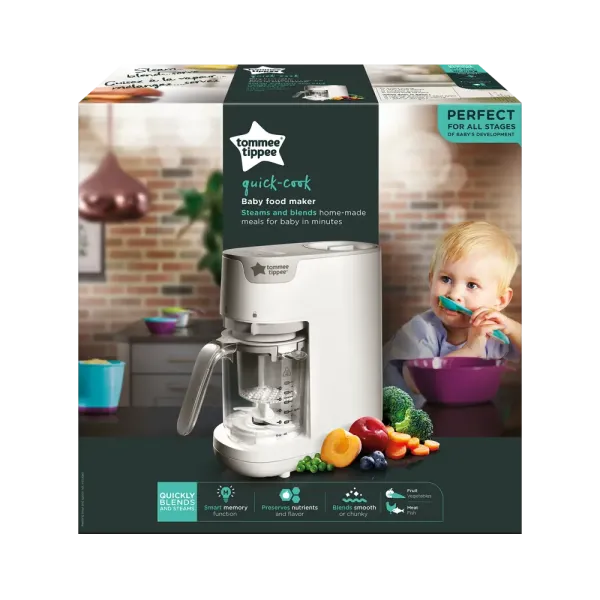 TT ΠΑΡΑΣΚΕΥΑΣΤΗΣ ΒΡΕΦΙΚΗΣ ΤΡΟΦΗΣ BABY WEANING STEAMER BLENDER