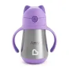 COOL CAT PURPLE ΠΑΓΟΥΡΙ/ΘΕΡΜΟΣ 237ml ΜΕ ΚΑΛΑΜΑΚΙ MUNCHKIN COOL CAT PURPLE ΠΑΓΟΥΡΙ/ΘΕΡΜΟΣ 237ml ΜΕ ΚΑΛΑΜΑΚΙ MUNCHKIN