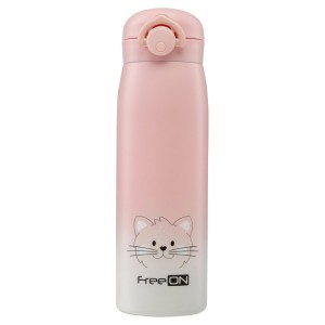 FREE ON ΘΕΡΜΟΣ ΝΕΡΟΥ 480ml KITTY PINK THERMO FLASK