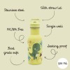 DINOSAUR ανοξείδωτο μπουκάλι με καλαμάκι 500ml - SASSI