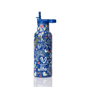 ΜΕΤΑΛΛΙΚΟ ΘΕΡΜΟΣ VASILIKI -BLUE- 500ML