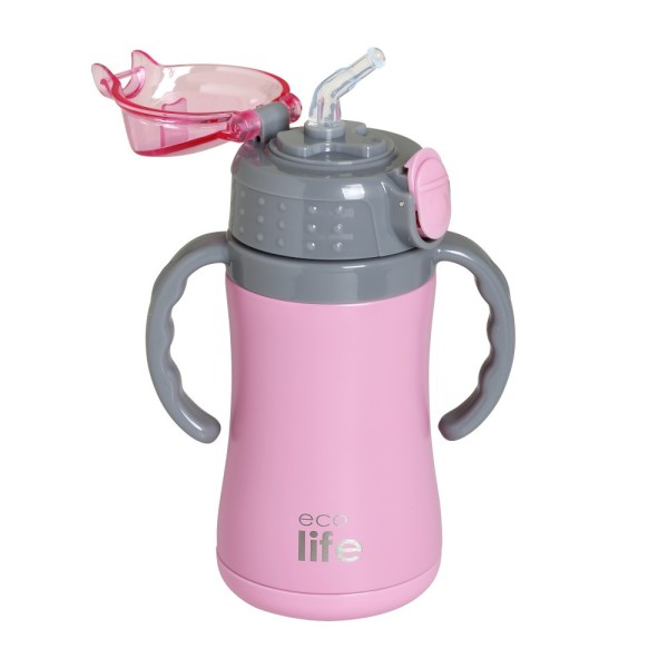 ΜΕΤΑΛΛΙΚΟ ΘΕΡΜΟΣ ΠΑΙΔΙΚΟ 300ml -ΡΟΖ
