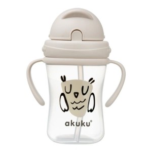 Ποτηράκι με καλαμάκι 300 ml Owl