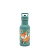 Ανοξείδωτο μπουκάλι με καλαμάκι 500ml fox