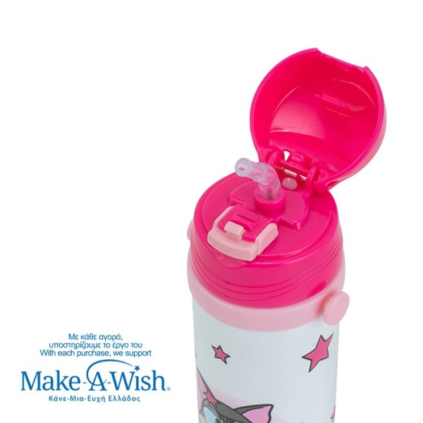 Παγούρι θερμός ανοξείδωτο "We Care", Kitty 500ml