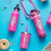 Θερμός μπουκάλι ανοξείδωτο "We Care", Pink Unicorn 500ml