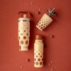 Θερμός ποτήρι με ανοξείδωτο καλαμάκι "We Care", Brown Dots 350ml Θερμός ποτήρι με ανοξείδωτο καλαμάκι "We Care", Brown Dots 350ml