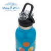 Θερμός μπουκάλι ανοξείδωτο "We Care", Color Dots 500ml