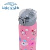 Θερμός μπουκάλι ανοξείδωτο "We Care", Pinky Girly 500ml