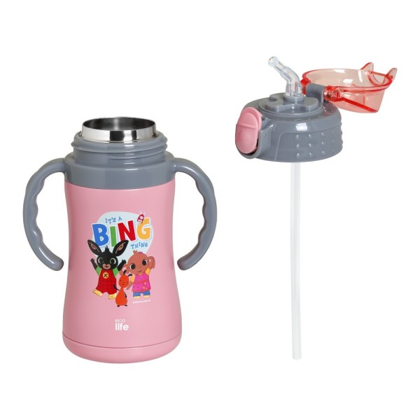 KIDS THERMOS 'IT'S A BING THING' 300ML (pink) - ECOLIFE