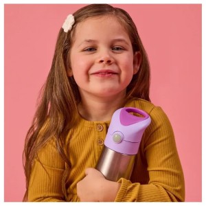 Ισοθερμικό παγούρι 350ml με καλαμάκι - sugar plum