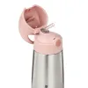 Ισοθερμικό παγούρι 350ml με καλαμάκι - blush crush